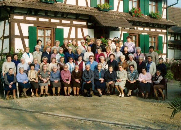 Das Bild wurde anlässlich des 60 jährigen Jubiläum der Landfrauen Freistett in der Rheinstraße aufgenommen.